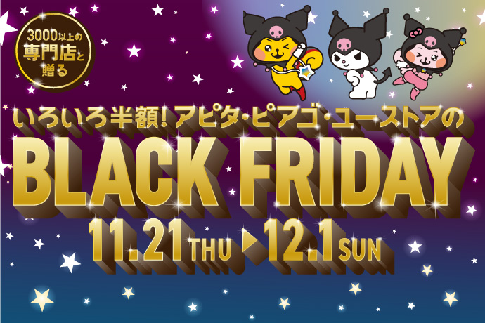 BLACK FRIDAY イメージ画像