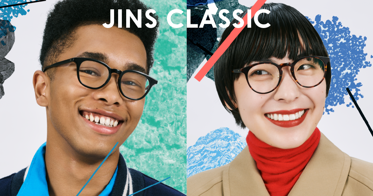 JINSの定番「JINS CLASSIC」がリニューアル！ イメージ画像