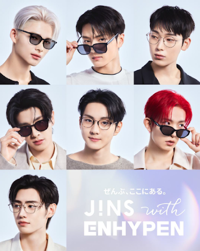JINS with ENHYPEN イメージ画像