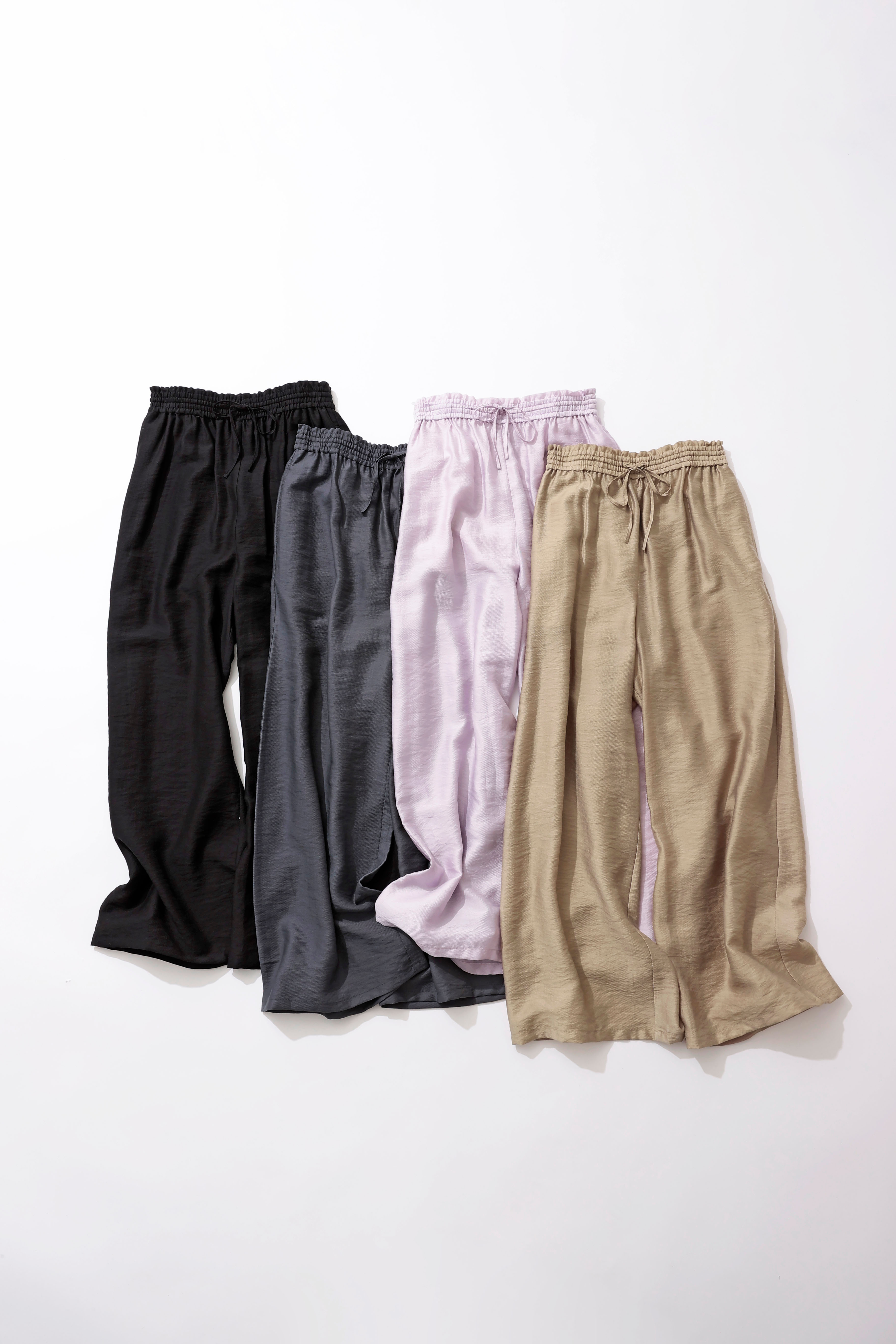 サラっと履けるワイドパンツ イメージ画像