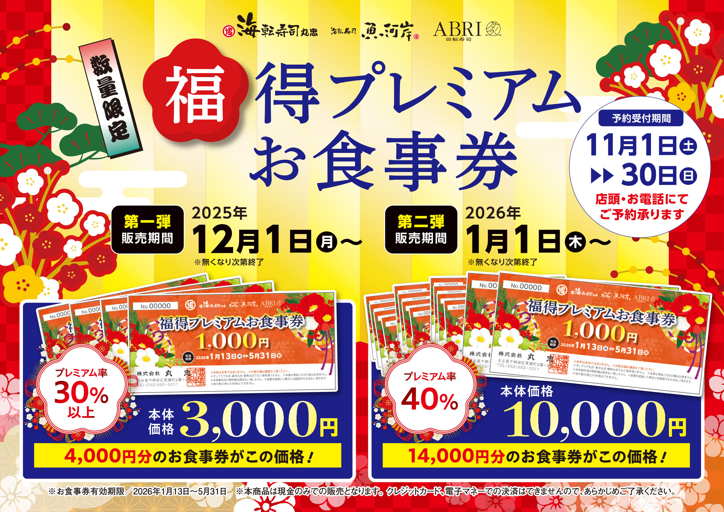 福得プレミア商品券 イメージ画像