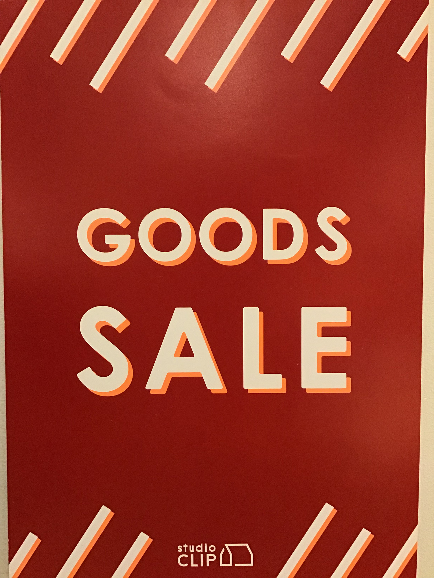 goods SALE イメージ画像