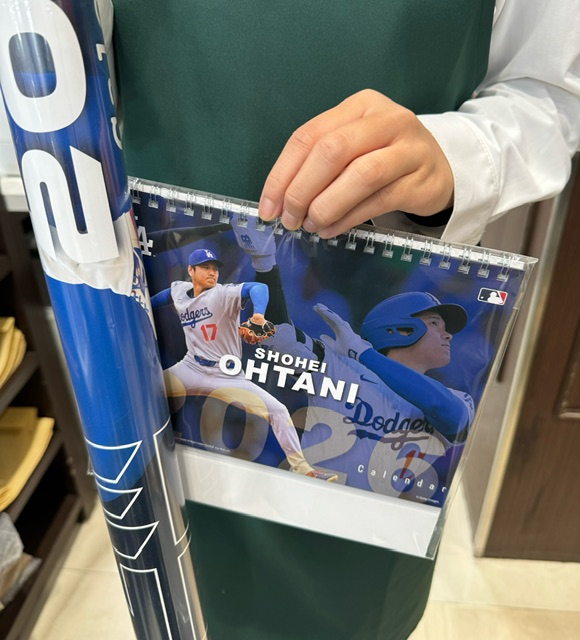 大谷翔平選手公式カレンダー 再入荷しました‼️ イメージ画像
